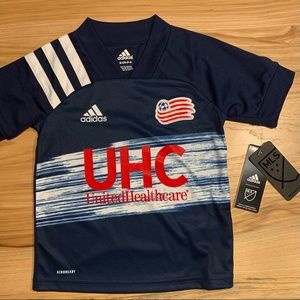 Adidas MLS New England Revolution Jersey (UnitedHealthcare Sponsor)!